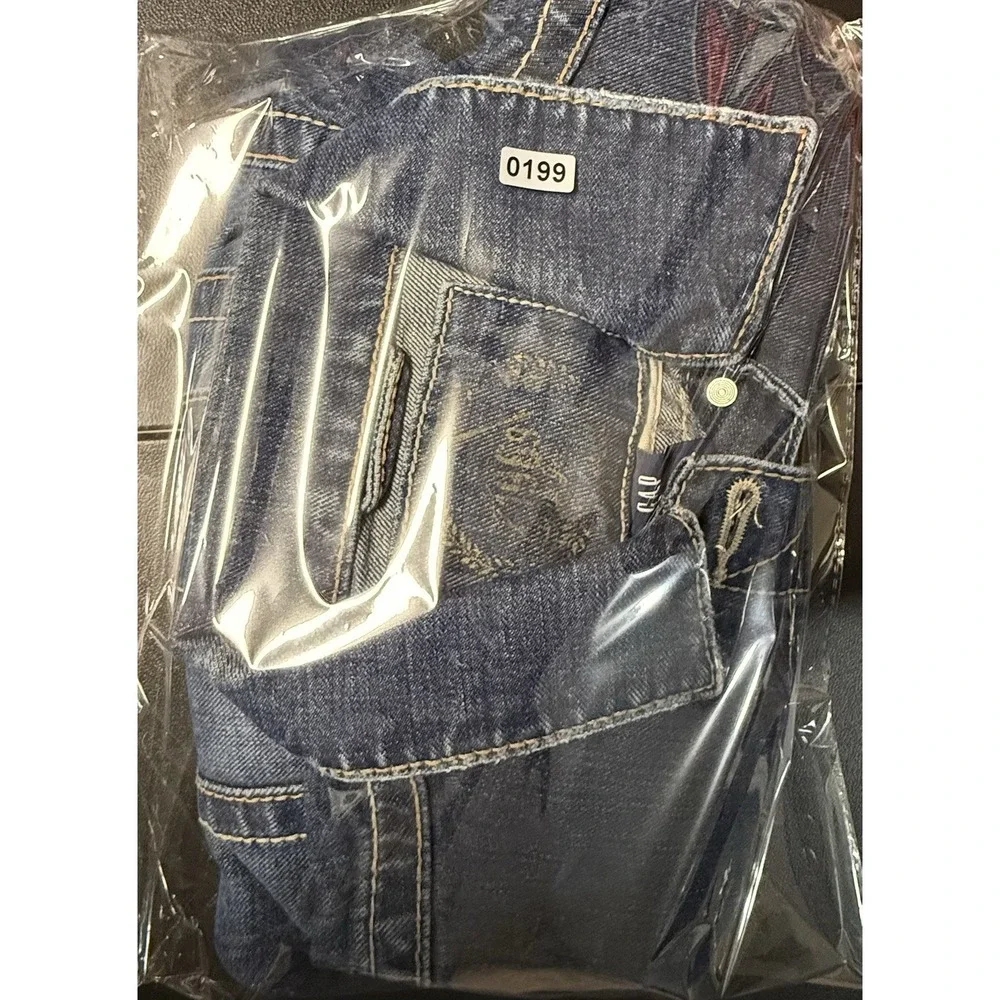 GAP Kids Denim Jean Jacket XXL 14-16 Blue Trucker Button Front
